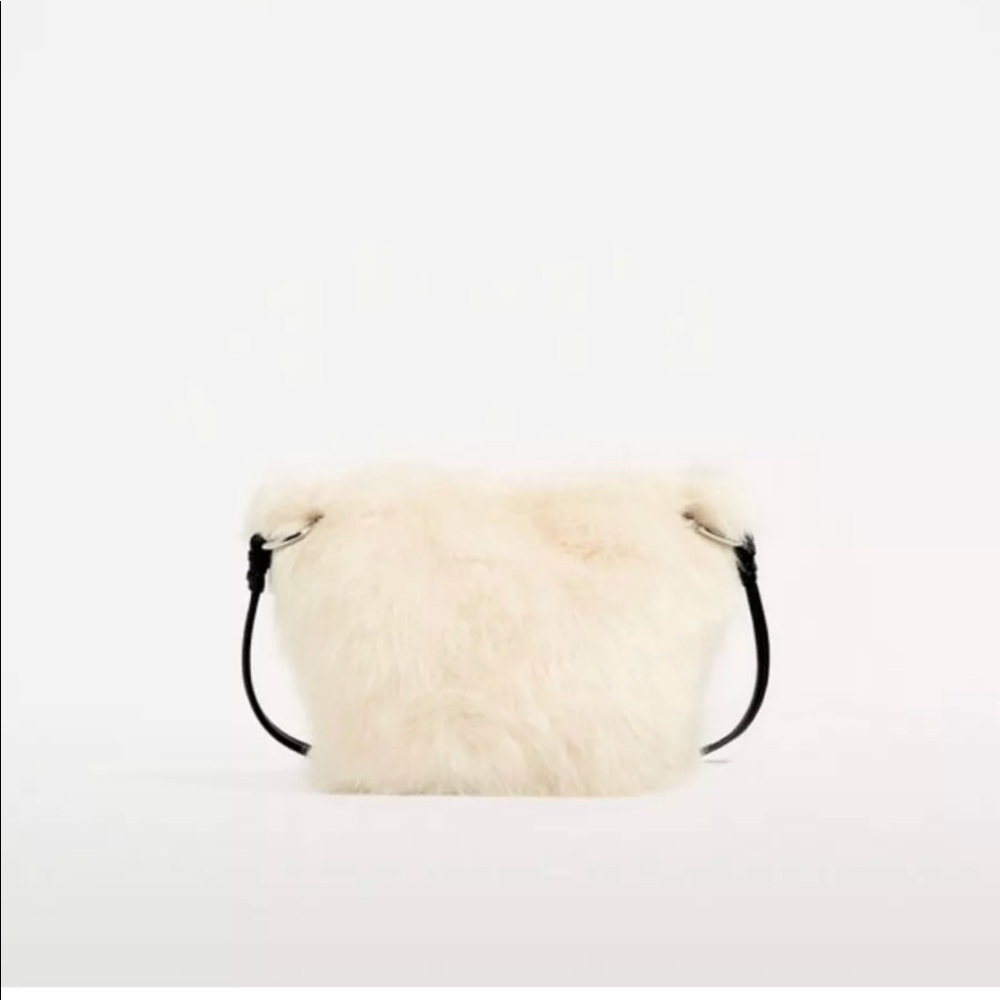 Zara faux fur crossbody bag - Picture 4 of 5